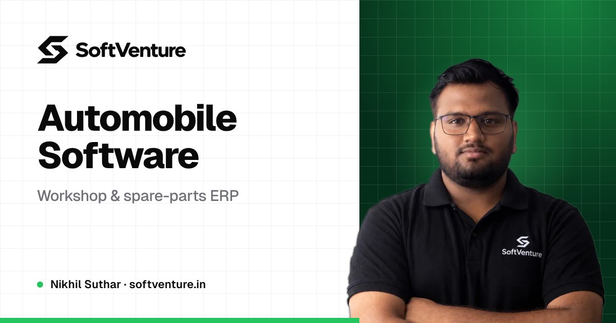 Nikhil Suthar — SoftVenture Automobile Software